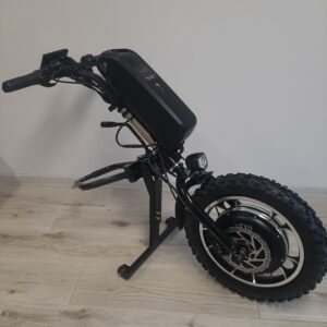 Przystawka elektryczna wózka inwalidzkiego model hl 800. posiada mocny silnik elektryczny