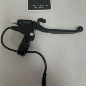 Klamka hamulcowa na prawą stronę do przystawki elektrycznej wózka inwalidzkiego